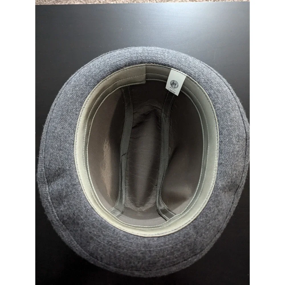 Amalgamated Clothing & Textile Workers Union Gray Wool/Poly Fedora -‎ L